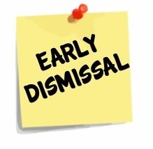 Banked Day Tuesday - Dismissal @ 1:24 pm